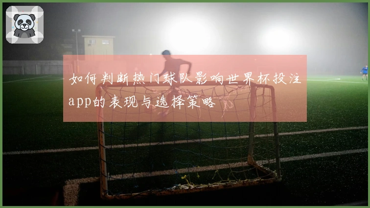 如何判断热门球队影响世界杯投注app的表现与选择策略