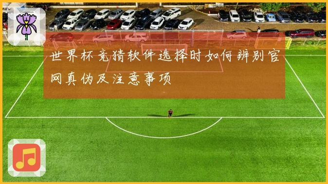 世界杯竞猜软件选择时如何辨别官网真伪及注意事项