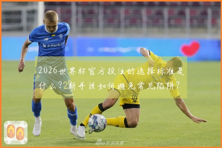 2026世界杯官方投注的选择标准是什么？新手该如何避免常见陷阱？